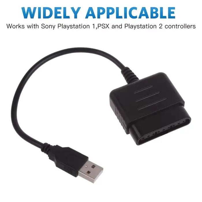 Pour PS1 GamePad vers PC USB jeux contrôleur adaptateur convertisseur