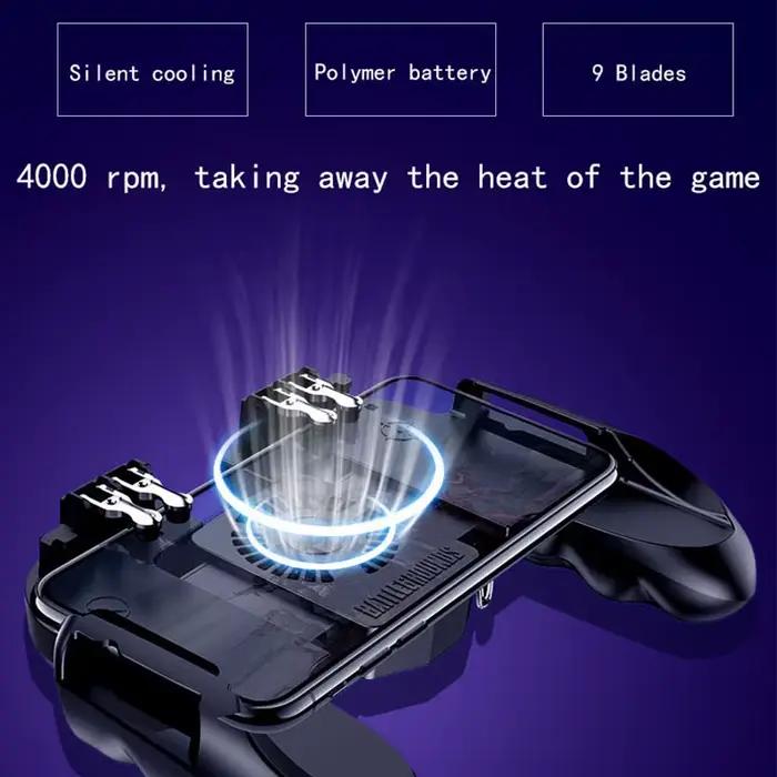 Contrôleur de jeu PUBG avec ventilateur