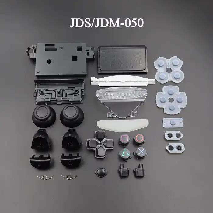 1 jeu pour contrôleur PS4 PRO JDS-040 050 JDM-010 pièces de réparation de boîtier complet d-pad cercle carré Triangle X bouton