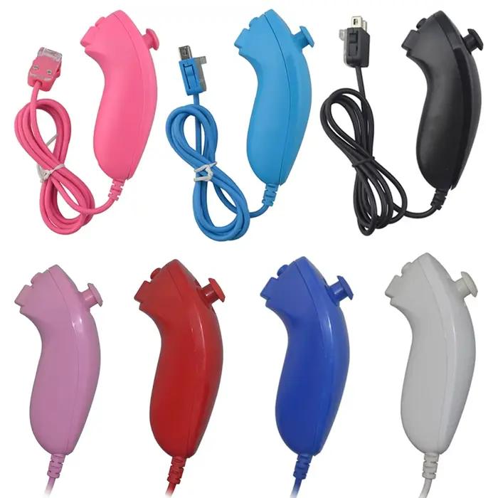 Contrôleur de jeu filaire Nunchuck pour console Wii