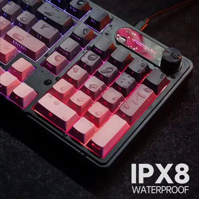 Clavier filaire silencieux pour jeux