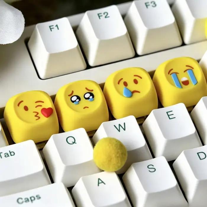 Série d'émoticônes : Keycap personnalisé en résine pour clavier mécanique