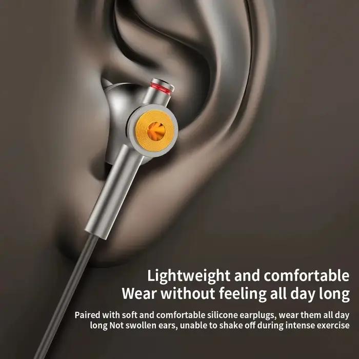 Écouteurs intra-auriculaires filaires Type-C avec son Dolby et réduction du bruit