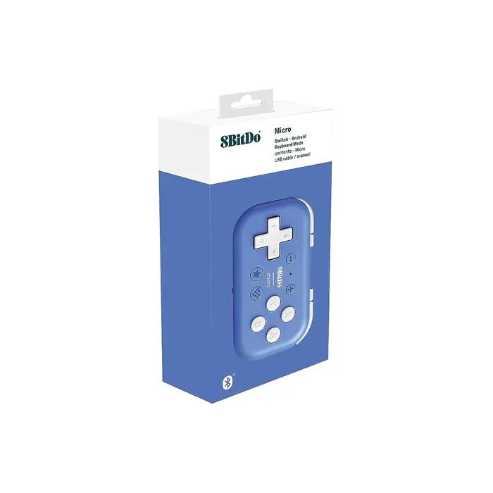 Manette de jeu 8BitDo Micro Bluetooth Mini Ultra Portable Multifonctionnelle pour Nintendo Switch Android Raspberry Pi Mode Clavier