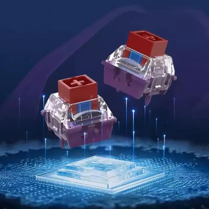 F68C MAGNETINE commutateurs Keyboards interrupteurs ergonomiques pour le typage silencieux