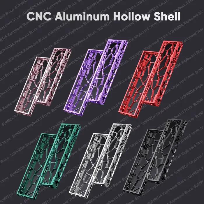 Étui en aluminium creux pour clavier 60% SUMREDA multiple couleurs pour gamer et professionnel occasion spéciale