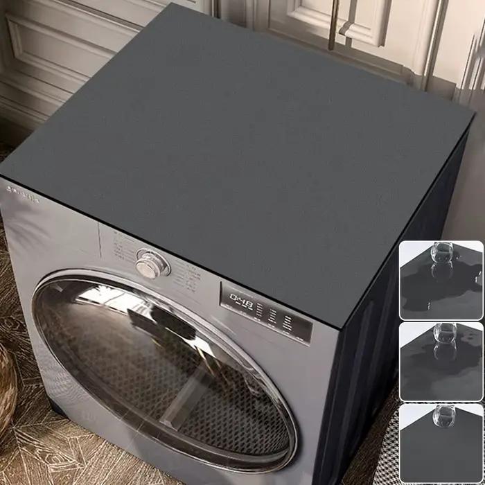 Tapis anti-poussière pour réfrigérateur Cuisine Micro-ondes Tapis anti-poussière pour table de café Tapis antidérapant pour salle de bain Housses pour machine à laver