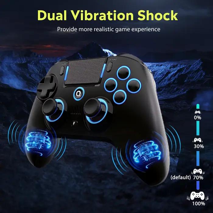QRD Spark N5 contrôleur pour PS4 PS3 IOS Android PC Console de jeu sans fil multi-compatible manette manger du poulet Bluetooch joystick