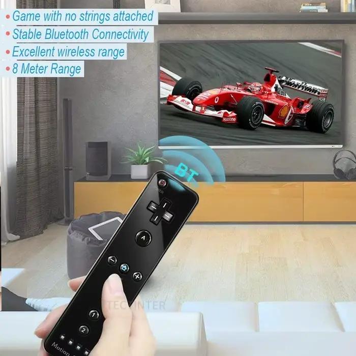 Sans fil À Distance Controle Pour Wii /Wii U Console Intégré Mouvement Plus Bluetooth Gamepad Contrôleur Nunchuck Avec Dragonne