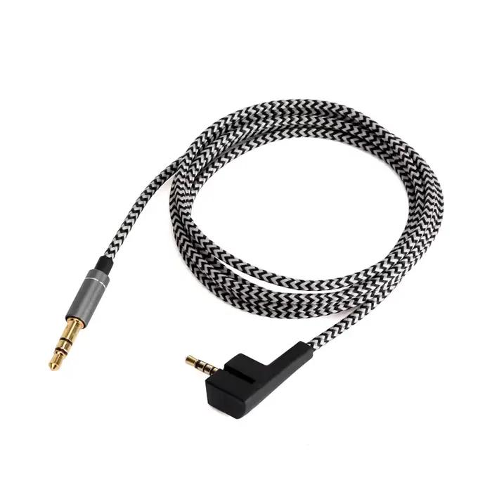 Nouveau câble Audio en Nylon pour écouteurs Sennheise HD438 HD439 HD451 HD461G/i HD471i