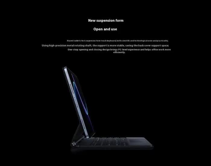 Nouveau étui de clavier flottant d'origine Xiaomi pour Pad 7/7 Pro 11.2 pouces magnétique Bluetooth clavier de mise au point tactile intelligent clé anglaise