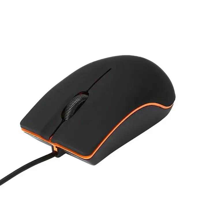 Souris optique filaire USB universelle pour ordinateur portable et de bureau - Interface