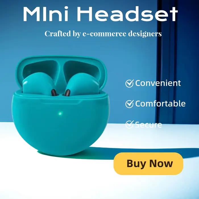 Casque sans fil tendance - Écouteurs Bluetooth élégants pour la musique et les appels