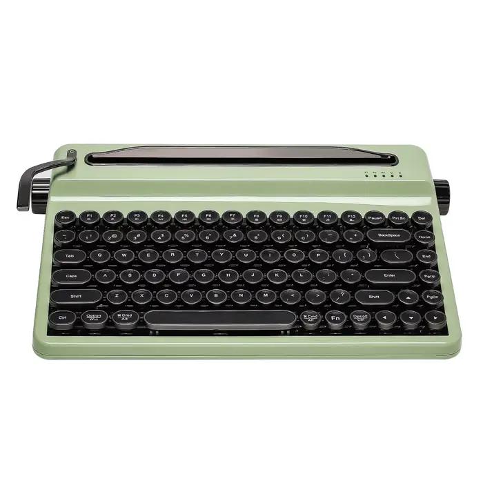 YUNZII QL75 clavier mécanique de machine à écrire sans fil vert