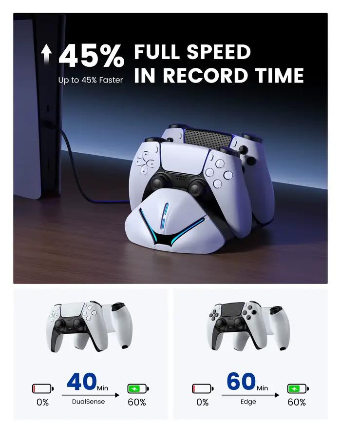 Station de charge de contrôleur pour PlayStation 5