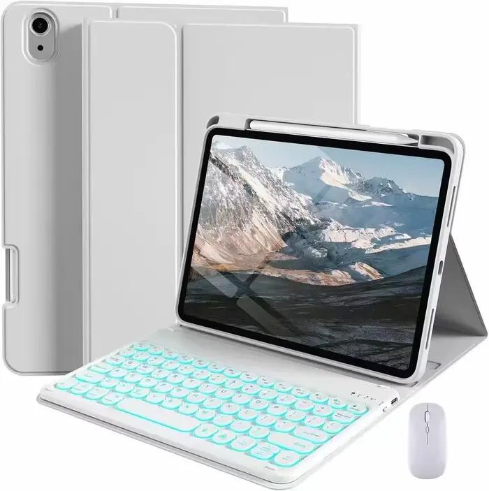 Coque de clavier rétroéclairée pour iPad 11e génération A16 11 pouces 2025