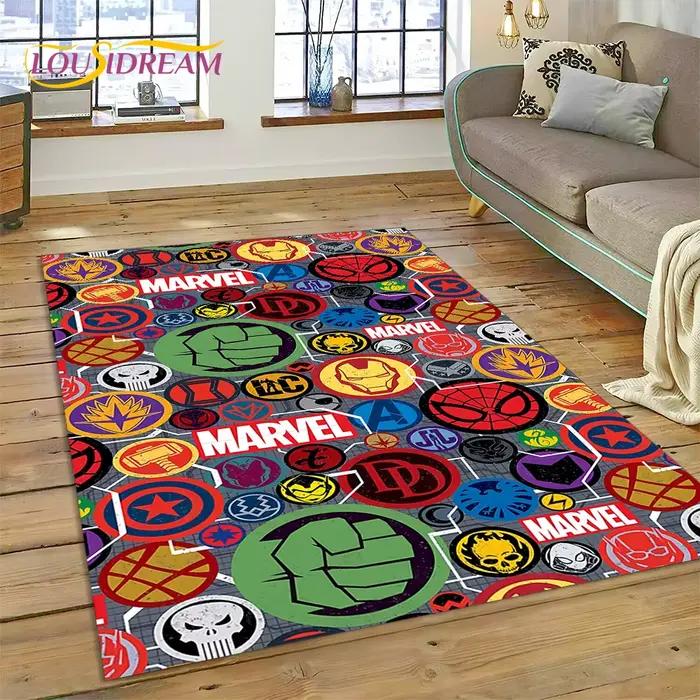 Tapis de dessin animé 3D S-Spider-Man