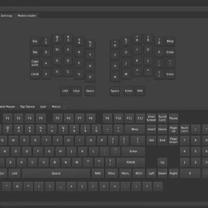 Silakka54 clavier fendu Support d'échange à chaud QMK/VIAL