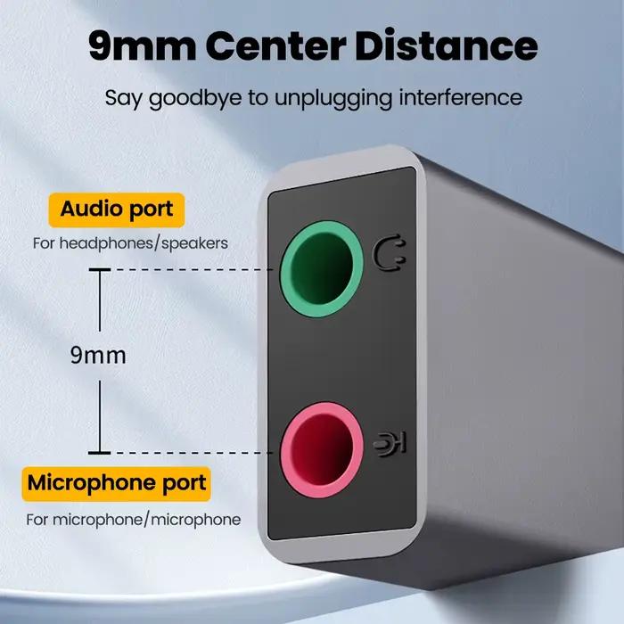 Carte son USB vers 3.5mm