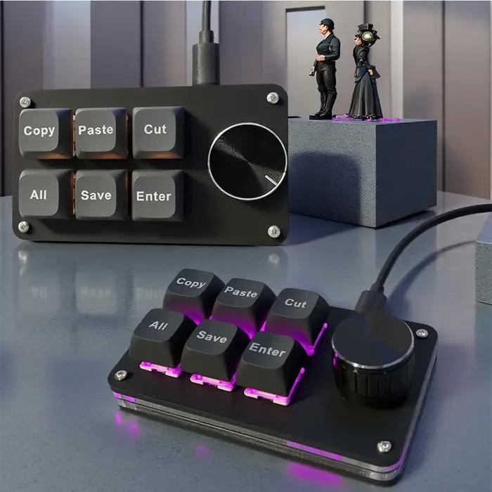 Clavier personnalisable à 6 touches