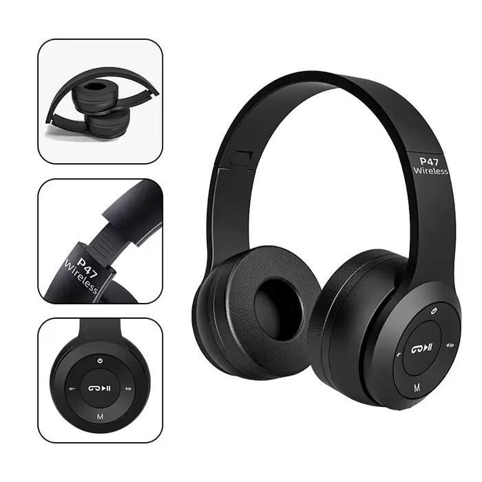 Écouteurs sans fil P47 bluetooth 5.0