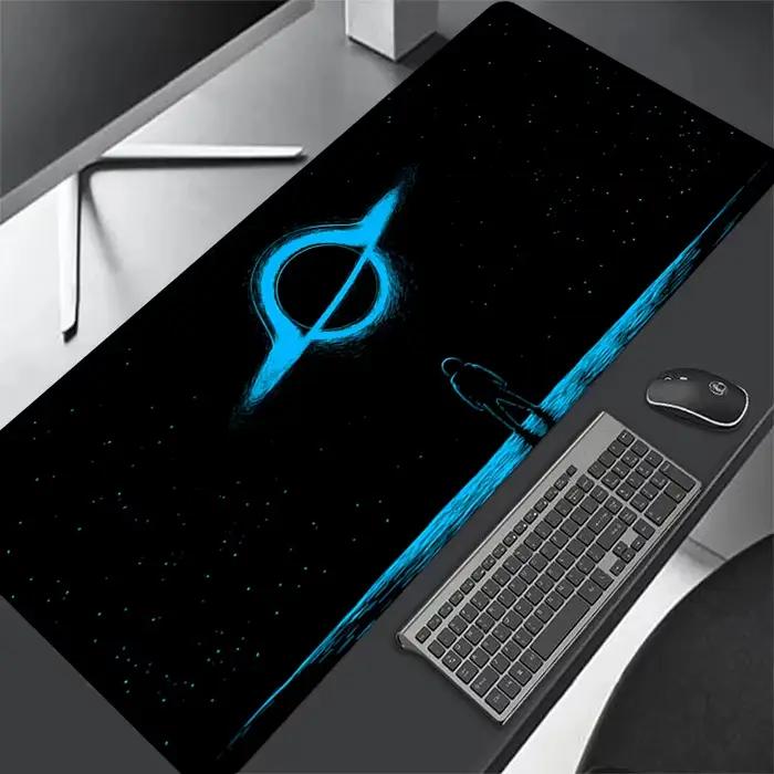 Univers tapis de souris jeu astronaute