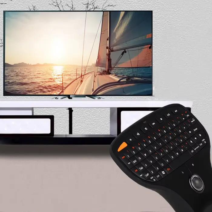Clavier sans fil QWERTY Trackball