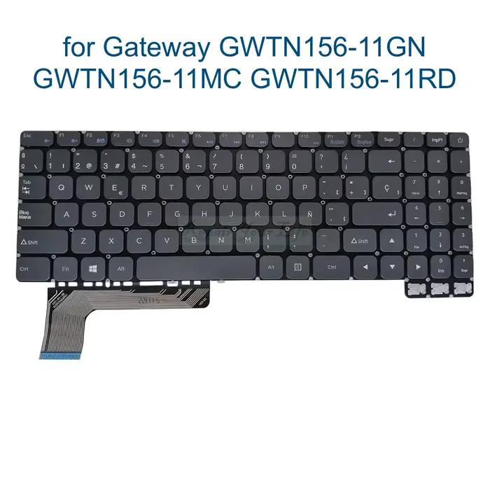Clavier espagnol US SP ES pour Gateway GWTN156-11GN GWTN156-11MC GWTN156-11RD 11BK 11BL