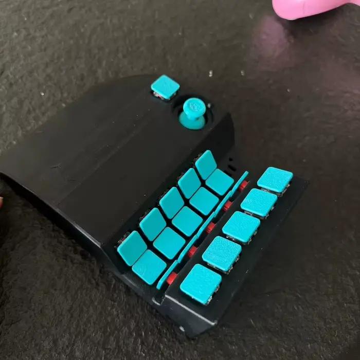 NOUVEAU Clavier de jeu incurvé à une main