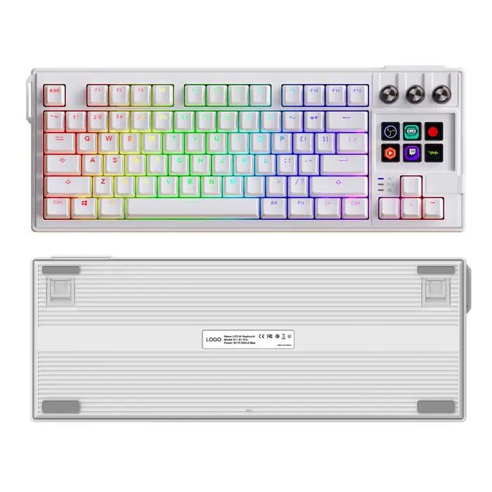 Clavier de jeu mécanique MiraBox K1 Pro avec Stream Deck
