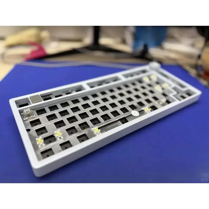LEOBOG Hi75C Kit de clavier mécanique Triple Mode CNC Kit personnalisable