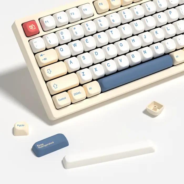 KBDiy-GBrosSoymilk Keycaps pour clavier de jeu mécanique