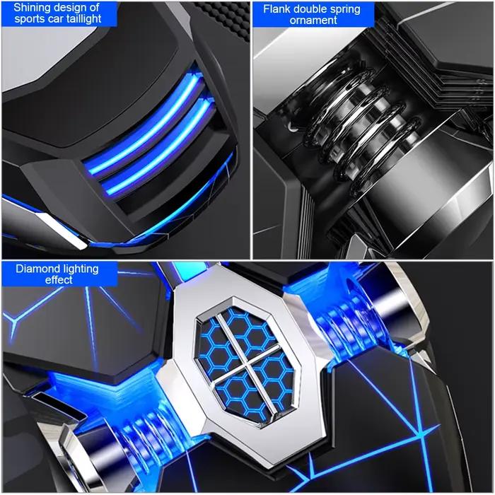 Souris de jeu filaire ergonomique RVB
