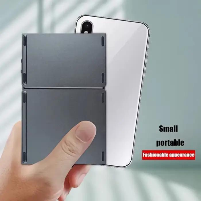 Mini clavier Bluetooth pliable sans fil avec TouchSub