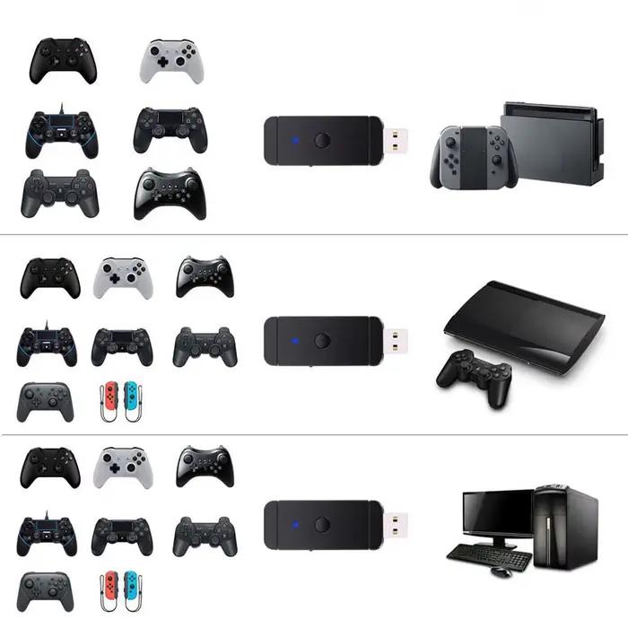 Adaptateur de manette sans fil filaire