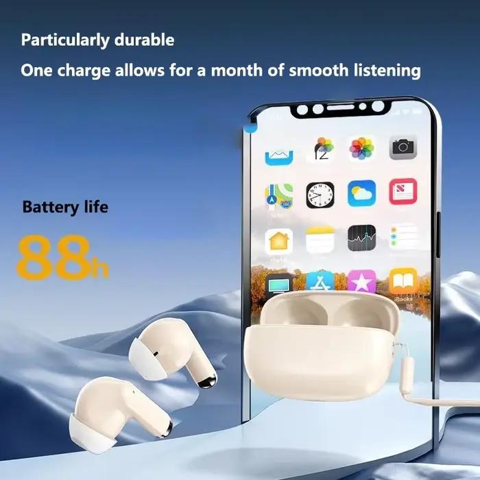 Bluetooth Wireless Headset Sleek Design Superior Sound Quality Long Battery Life Comfortable Fit for All-Day Listening