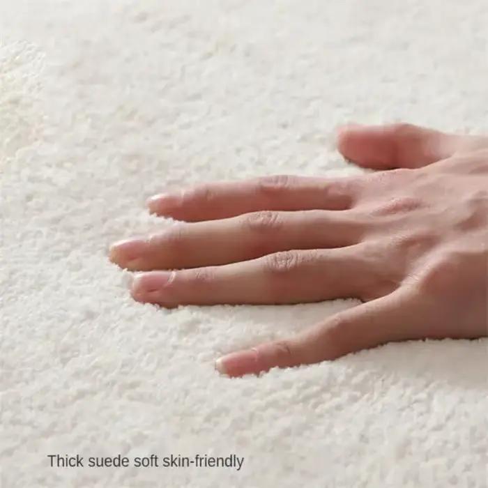 VIKAMA Tapis de chevet en forme de chien teckel pour couloirs, chambres d'enfants et chambres à coucher, décoration d'intérieur confortable, doux pour la peau et facile à nettoyer