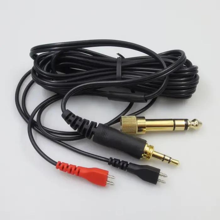 Pour Sennheiser HD25 HD560 HD540 HD480 HD430 414 HD250 HD 414 SLHD 420 HD 480 Écouteurs 23 AugT2 Remplacement Câble Audio