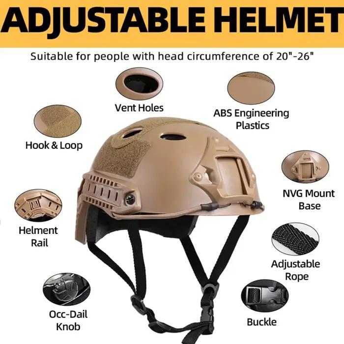 Casque tactique avec casque