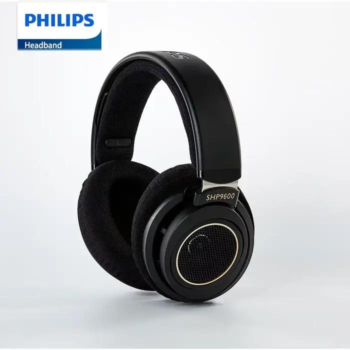 Philips SHP9600 casque de jeu filaire HIFI stéréo écouteur PC Tri-bande égalisé 3.5mm 6.3mm
