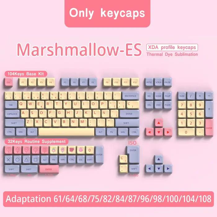 Capuchons de touches de clavier espagnol