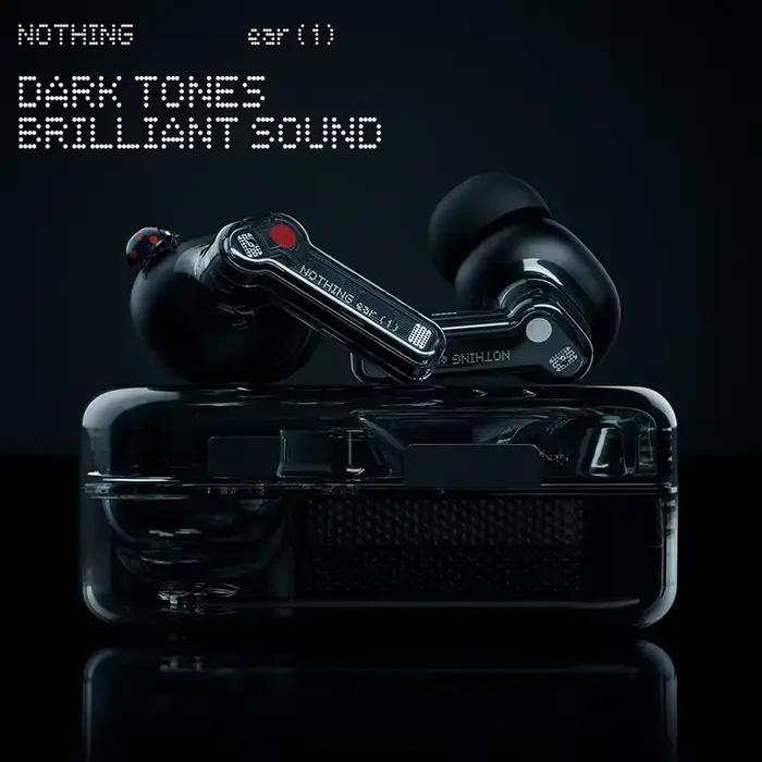 Nothing Ear 1 véritable écouteurs sans fil réduction Active du bruit dans l'oreille Bluetooth écouteur Portable étanche pour le travail de musique Gamer