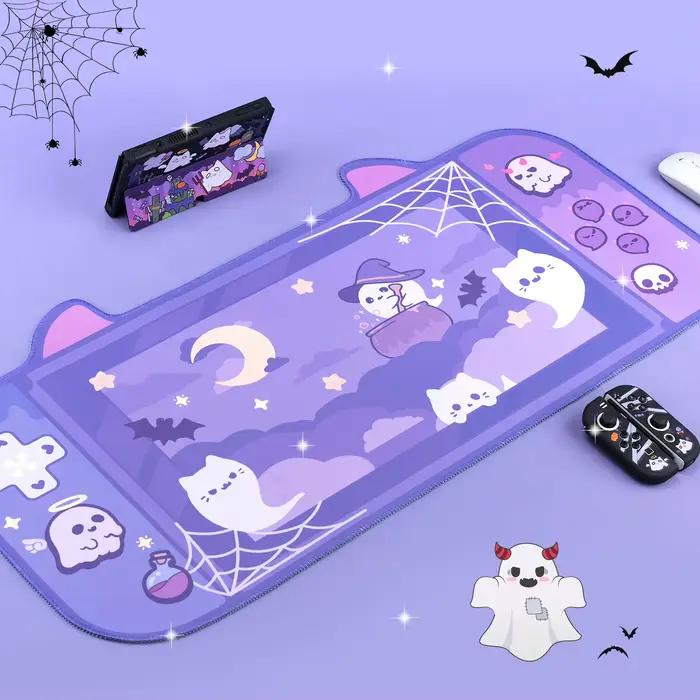 Kawaii animaux clavier de bureau tapis de souris grand