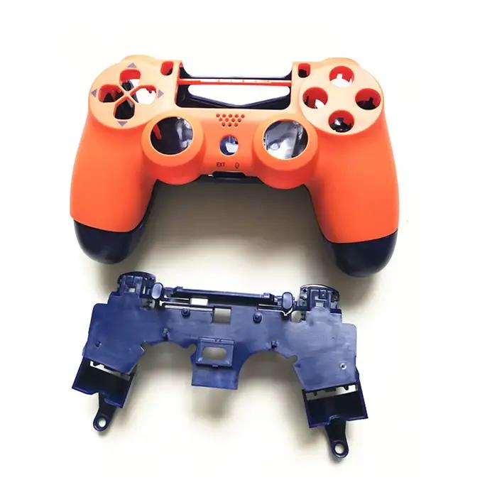 Contrôleur de jeu boîtier complet coque boutons ensemble de remplacement pour PS4 Pro JDS 055 JDM-050 JDM-055 Mod Kit bricolage réparation couverture