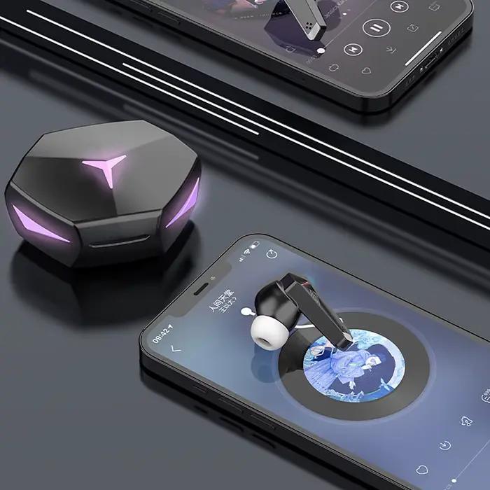 Écouteurs de jeu T33 sans fil Bluetooth 5.2