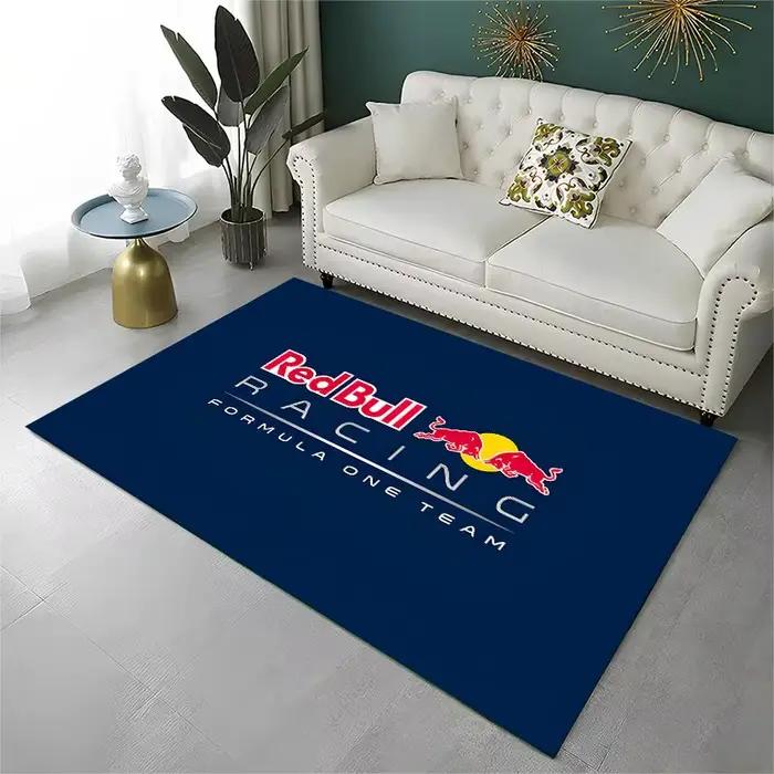 Tapis antidérapant Racing Car R-Red B-Bull pour salon