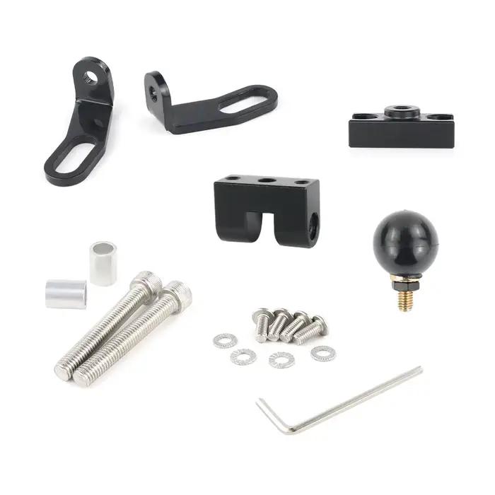 Fit pour SUZUKI SV1000 GSX-S750 GSX 1000S Katana DR-Z400SM v-strom 250 650 DL1000 Moto GPS Guidon Pince Navigation Mount