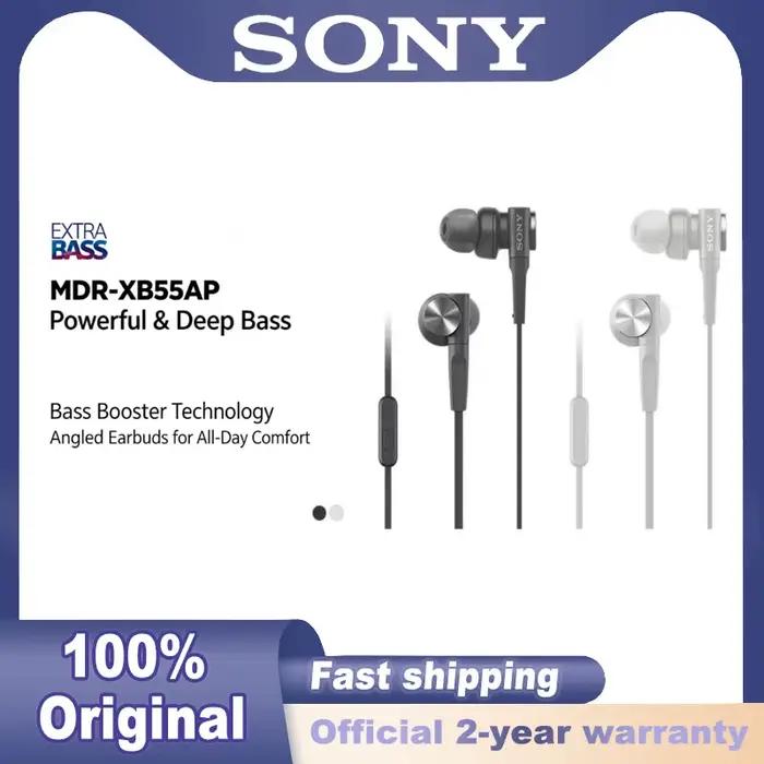 Écouteurs intra-auriculaires filaires SONY MDR-XB55AP