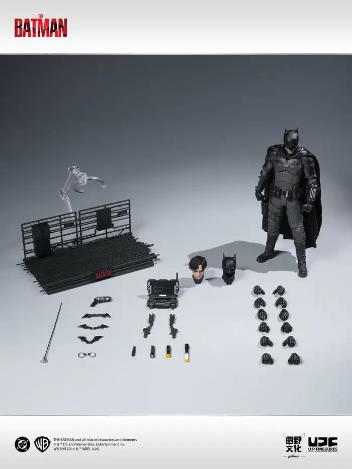 Nouvelle figurine d'action Batman 1/12 UPF LPZZ Studio, modèle de figurine DC Robert Pattinson, statue de collection, jouets cadeaux