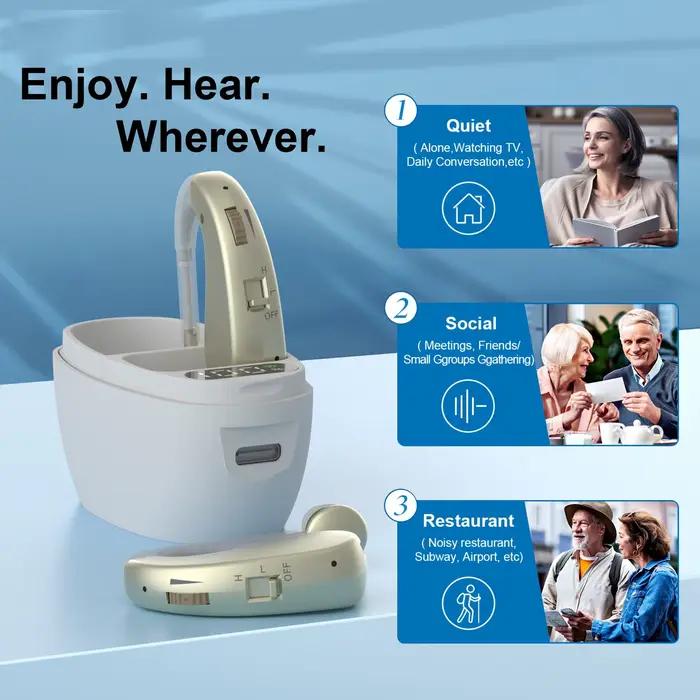 Casque auxiliaire, amplificateur de son
